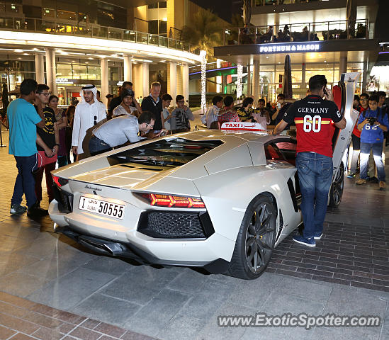 Lamborghini Aventador spotted in Dubai, United Arab Emirates