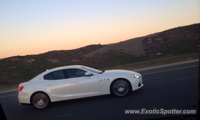 Maserati Ghibli spotted in Laguna niguel, California