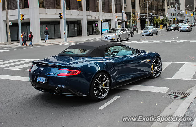 Aston Martin Vanquish spotted in Toronto, Canada