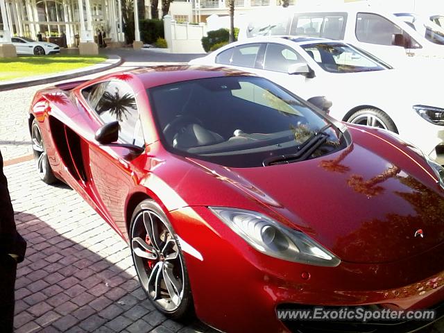 Mclaren MP4-12C spotted in Cape Town, South Africa