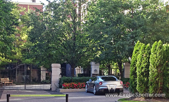 Ferrari F12 spotted in Toronto, Ontario, Canada