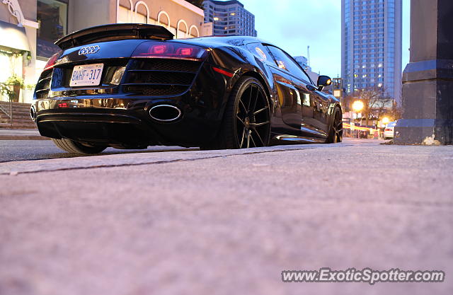 Audi R8 spotted in Toronto, Canada