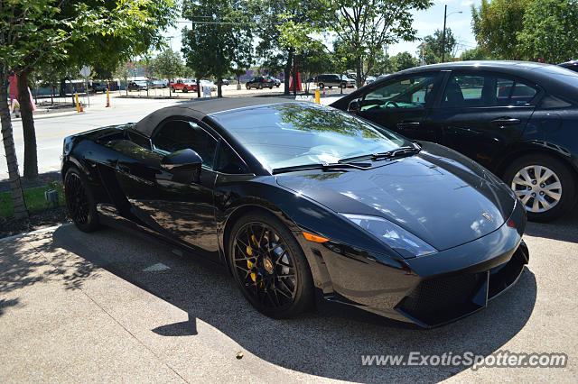 Lamborghini Gallardo spotted in Dallas, Texas