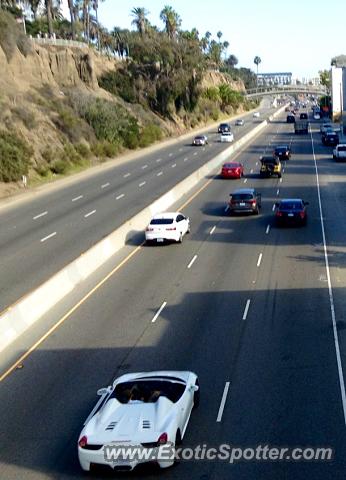 Ferrari 458 Italia spotted in Santa Monica, California