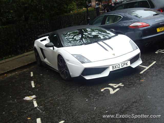 Lamborghini Gallardo spotted in London, United Kingdom