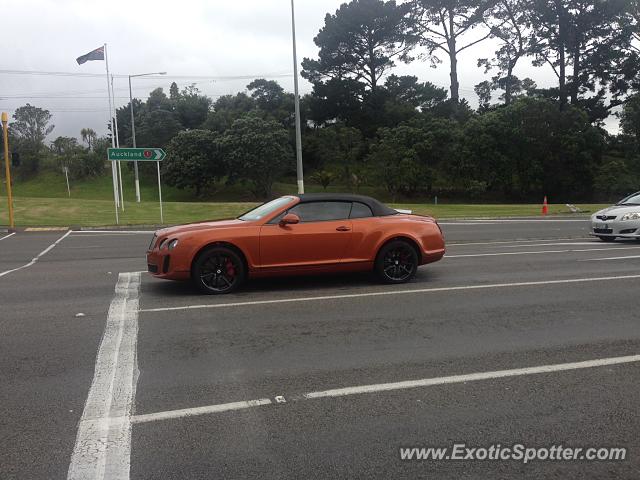 Bentley Continental spotted in Auckland, New Zealand