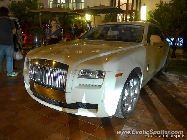 Rolls Royce Ghost spotted in Miami Beach, Florida