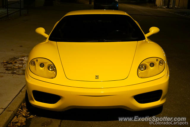 Ferrari 360 Modena spotted in Denver, Colorado