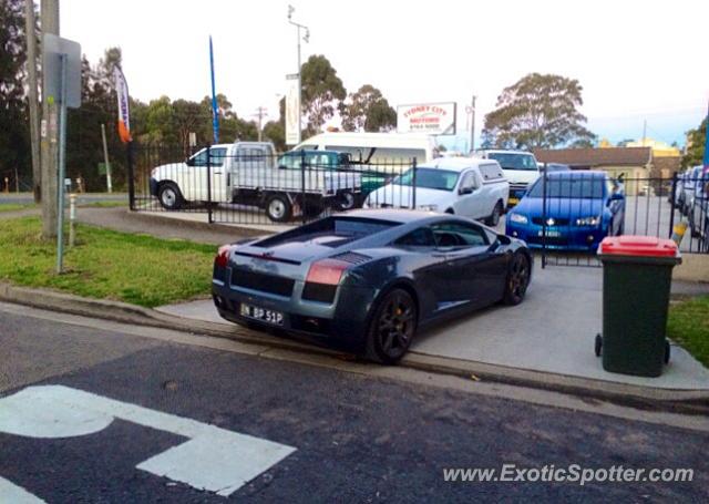 Lamborghini Gallardo spotted in Sydney, Australia