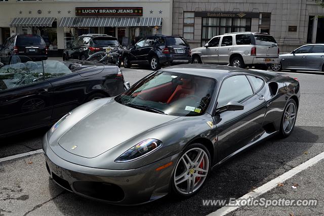 Ferrari F430 spotted in Greenwich, Connecticut