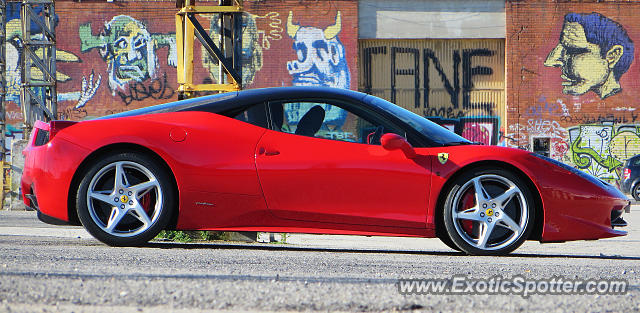 Ferrari 458 Italia spotted in Lisboa, Portugal