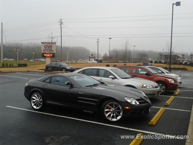 Mercedes SLR spotted in Jefferson, Georgia