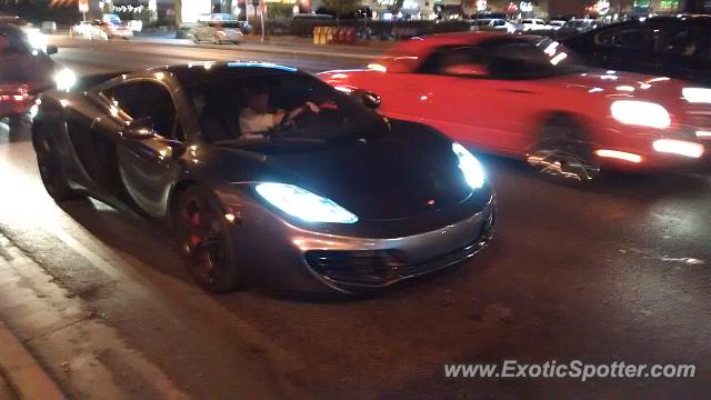 Mclaren MP4-12C spotted in Las Vegas, Nevada