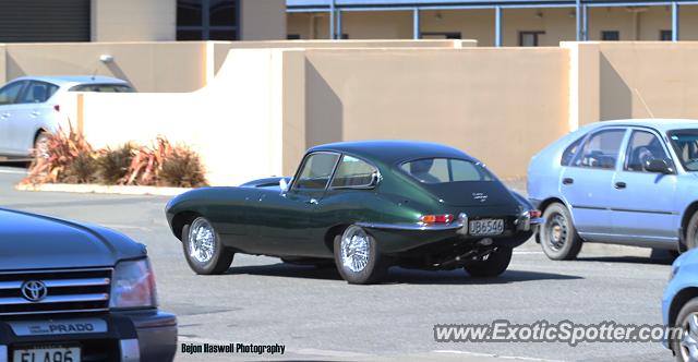Jaguar E-Type spotted in Blenheim, New Zealand