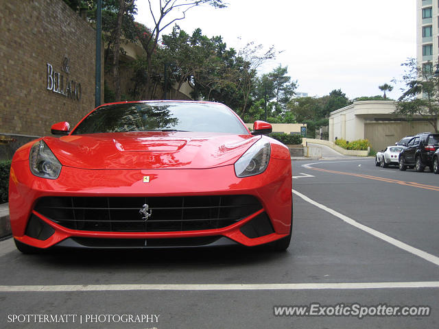 Ferrari F12 spotted in Taguig, Philippines