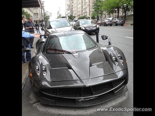 Pagani Huayra spotted in Montreal, Canada