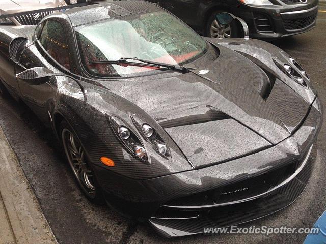 Pagani Huayra spotted in Montreal, Canada