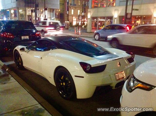 Ferrari 458 Italia spotted in Cincinnati, Ohio