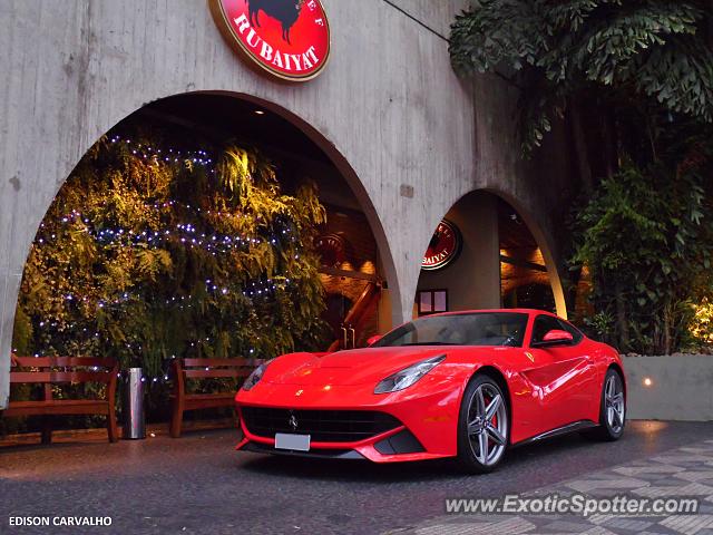 Ferrari F12 spotted in São Paulo, Brazil