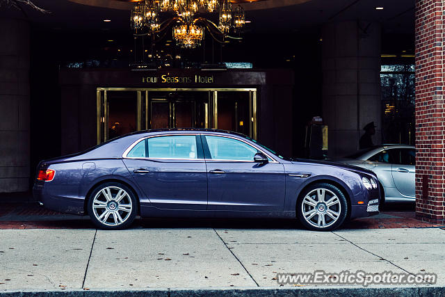 Bentley Continental spotted in Boston, Massachusetts