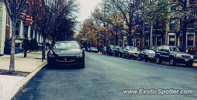 Maserati Ghibli spotted in Boston, Massachusetts