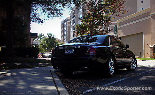 Rolls Royce Ghost spotted in Charlotte, North Carolina