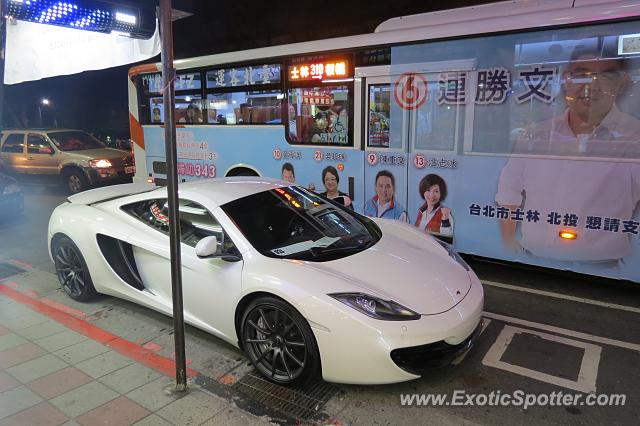 Mclaren MP4-12C spotted in Taipei, Taiwan