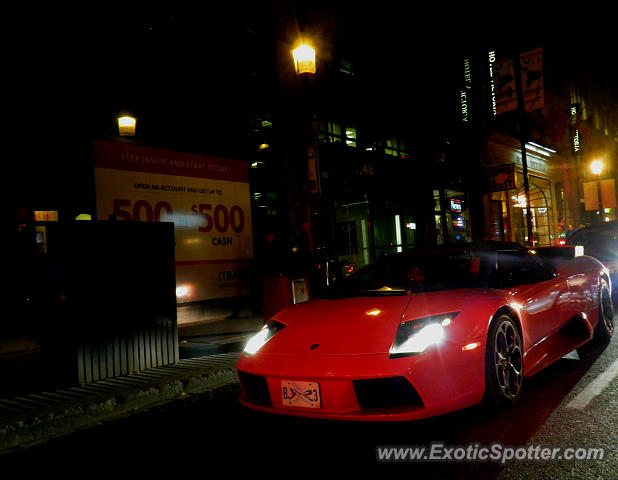 Lamborghini Murcielago spotted in Toronto, Canada