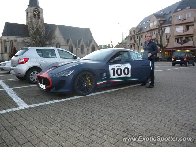 Maserati GranTurismo spotted in Zaventem, Belgium