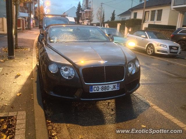 Bentley Continental spotted in Pontault-Combaul, France