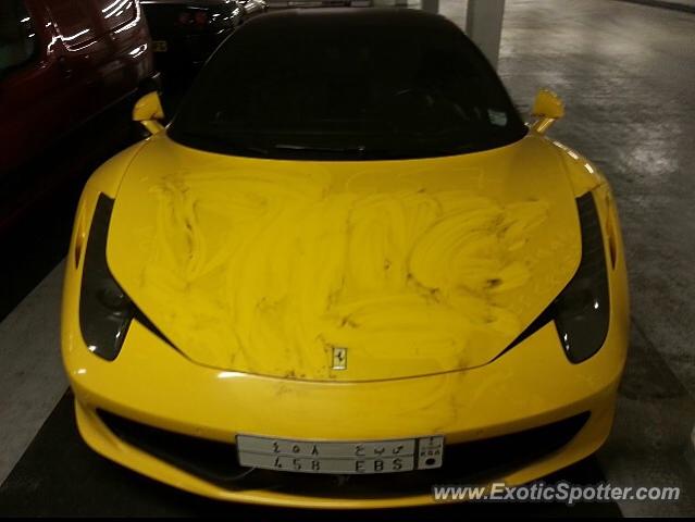 Ferrari 458 Italia spotted in London, United Kingdom