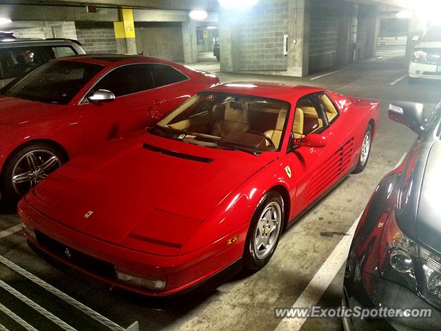 Ferrari Testarossa spotted in Reston, Virginia