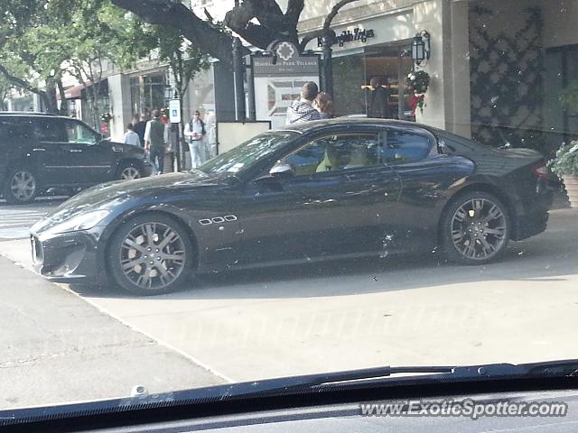 Maserati GranTurismo spotted in Dallas, Texas