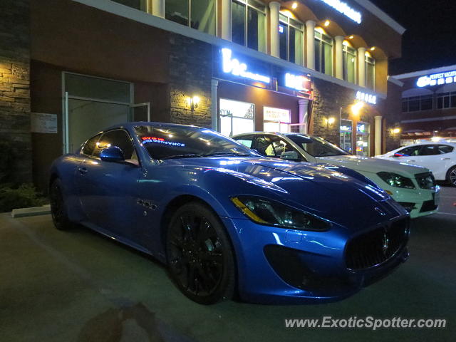 Maserati GranTurismo spotted in Rowland Heights, California