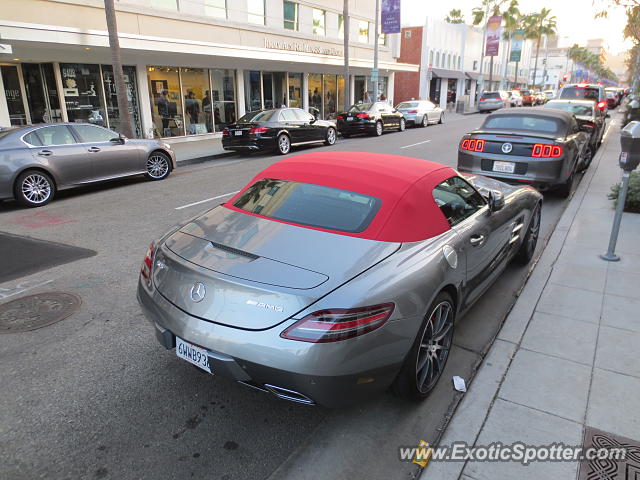 Mercedes SLS AMG spotted in Beverly Hills, California