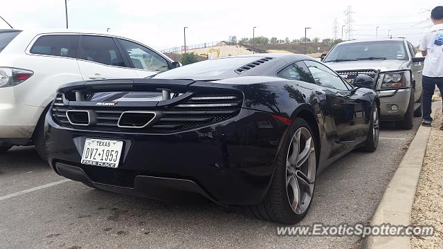 Mclaren MP4-12C spotted in San Antonio, Texas