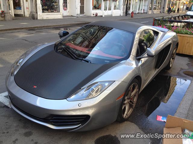 Mclaren MP4-12C spotted in Montreal, Canada