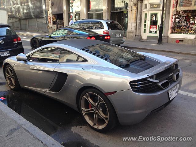 Mclaren MP4-12C spotted in Montreal, Canada