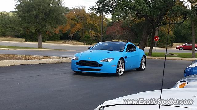 Aston Martin Vantage spotted in San Antonio, Texas