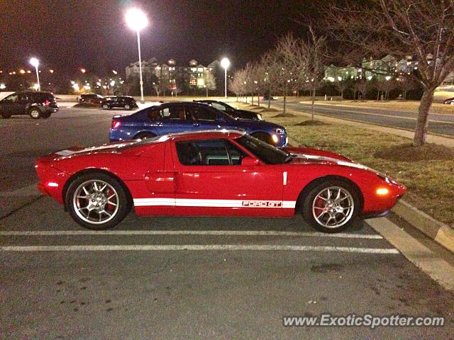 Ford GT spotted in Sterling, Virginia