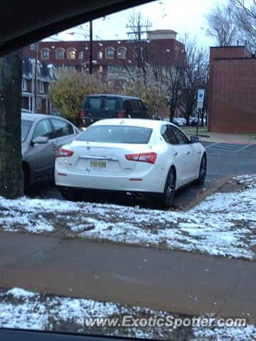 Maserati Ghibli spotted in Lakewood, New Jersey