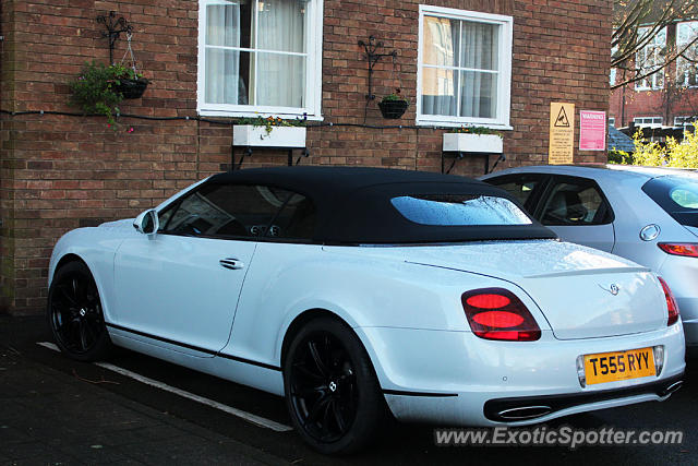 Bentley Continental spotted in Cambridge, United Kingdom