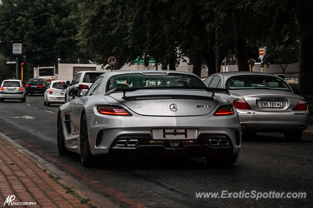 Mercedes SLS AMG spotted in Sandton, South Africa