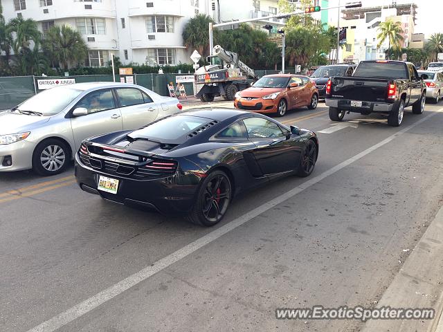 Mclaren MP4-12C spotted in Miami, Florida