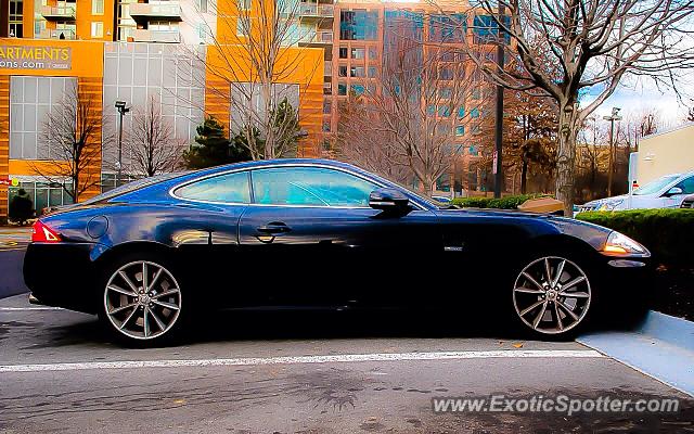 Jaguar XKR spotted in Vienna, Virginia