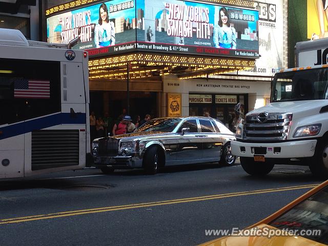 Rolls Royce Phantom spotted in New York, New York