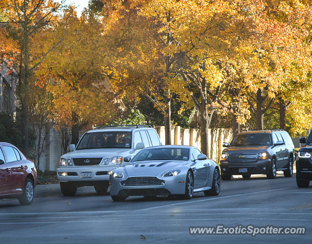 Aston Martin Vantage spotted in Dallas, Texas