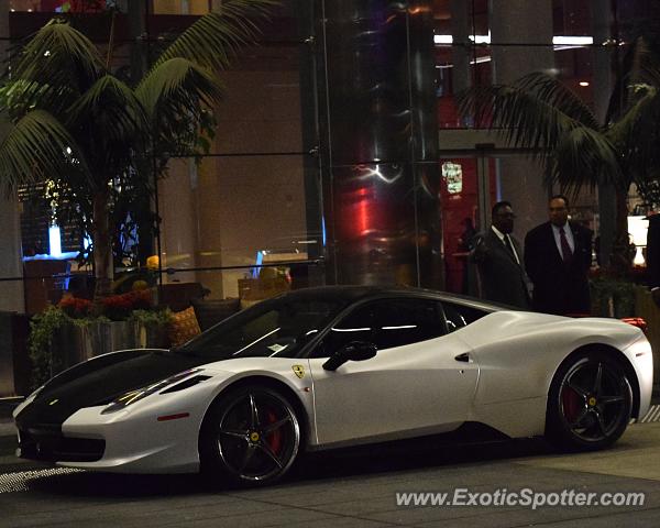 Ferrari 458 Italia spotted in Los Angeles, California