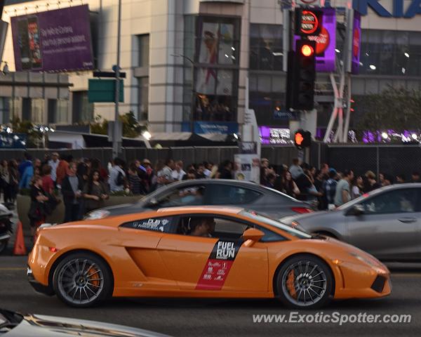 Lamborghini Gallardo spotted in Los Angeles, California