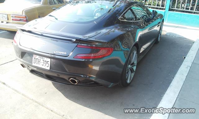 Aston Martin Vanquish spotted in Lima, Peru